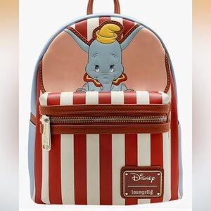 Loungefly Disney Exclusive Dumbo Star of the Show Kids Backpack Hard Tag New!